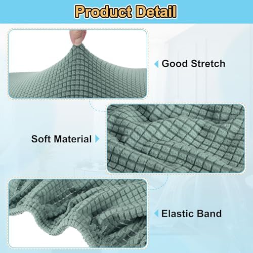 Uxcell Stretch Ottoman Cover for Foot Stool