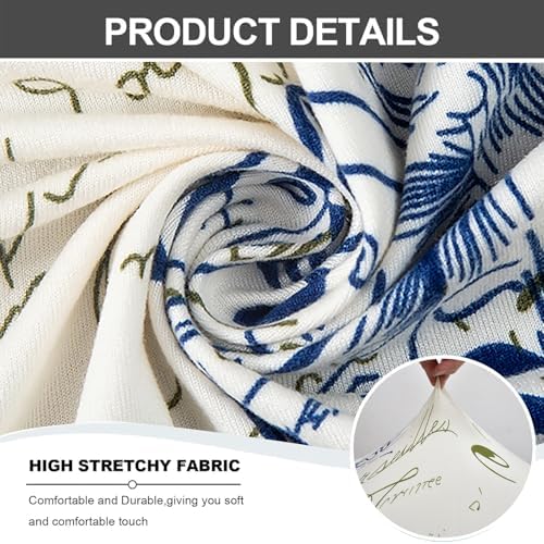 Eco-Ancheng Rectangle Ottoman Slipcover for Living Room