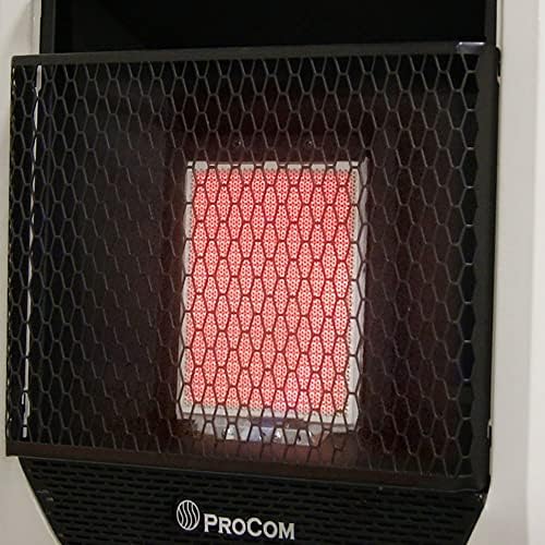 ProCom Heating ML1PTG Propane Gas Infrared Vent Free Space Heater with Thermostat Control