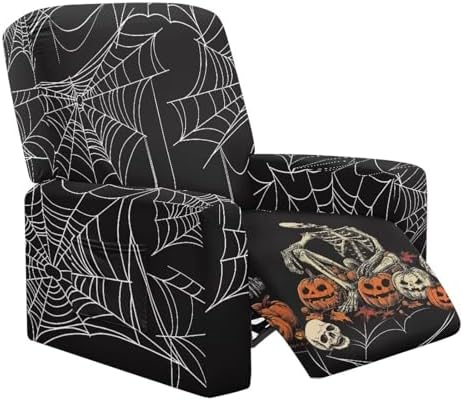 Yecarypod Halloween Recliner Chair Cover