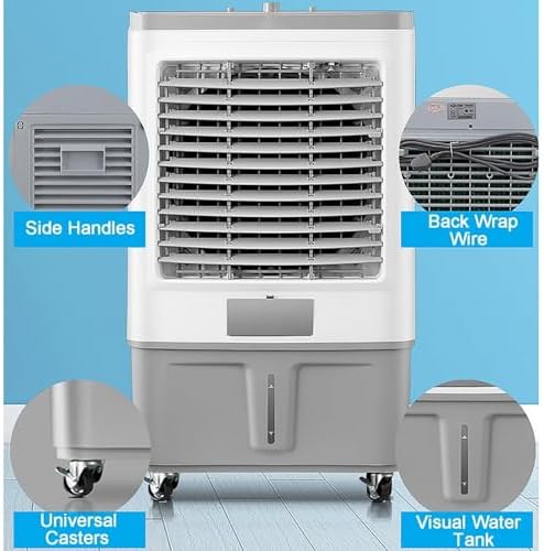 3 In 1 Air Cooler Humidifier Fan with 4 Ice Boxes