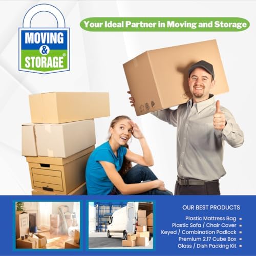 Moving Storage Premium Extra Large 2 MIL Clear Plastic Sofa Cover 1