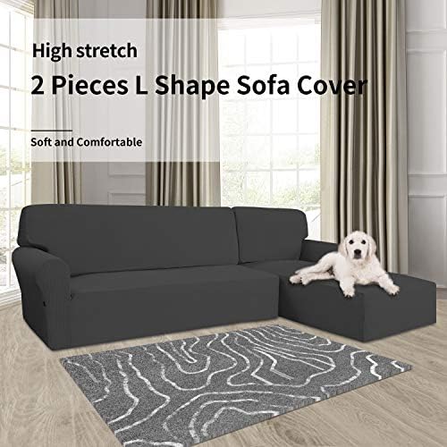 Easy-Going Stretch Sofa Slipcover 2 Pieces