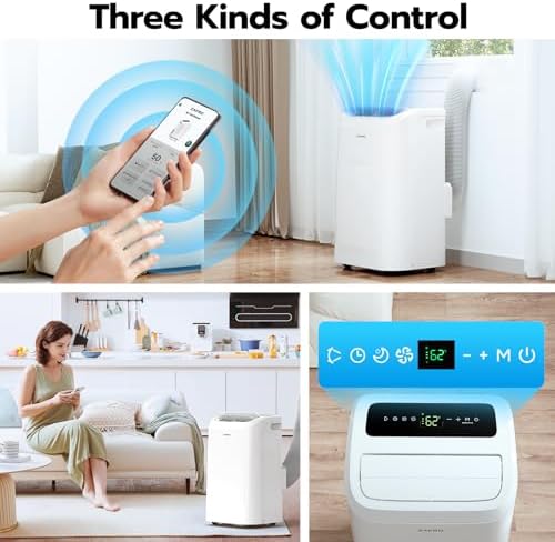 ZAFRO 14000 BTU Portable AC with WiFi Control