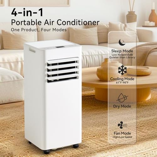 Breezestival 10000BTU Portable AC Unit with WiFi Control