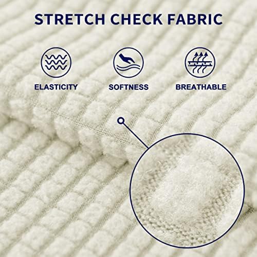 Subrtex Slipcover Set for Sofa 7 Pieces