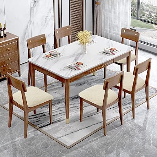 Genina Waterproof Dining Chair Covers 6 PCS
