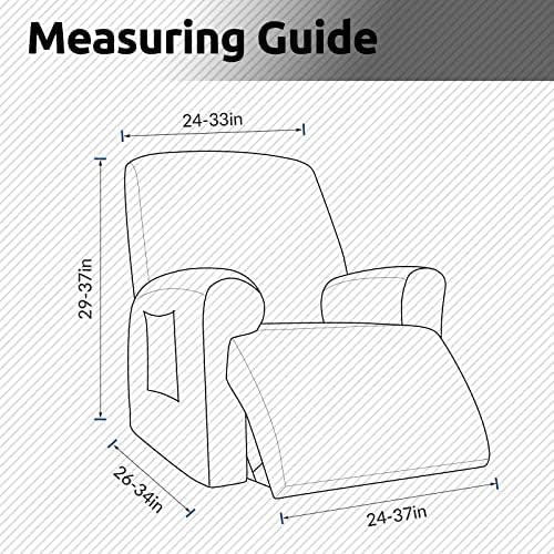 KEKUOU Recliner Chair Cover for Dog Kids