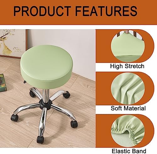 HAOYONG Round Bar Stool Covers Set of 4 1