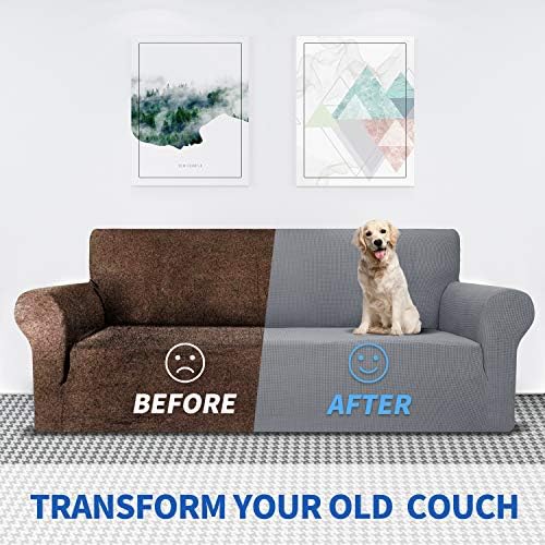 MAXIJIN Super Stretch Couch Cover for 3 Cushion Couch 1