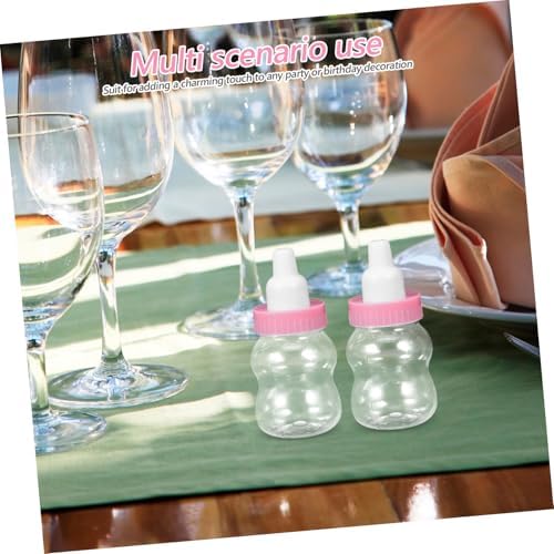 Cabilock 12pcs Candy Bottles with Lids for Party Favors
