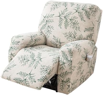 CRFATOP Recliner Slipcovers with Arms 4 Piece
