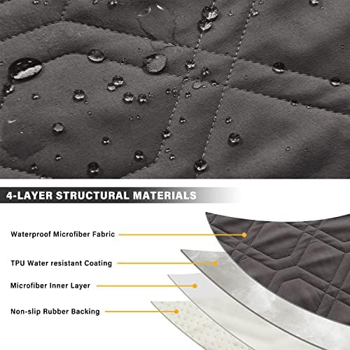 Waterproof Recliner Chair Cover with Straps for Dogs
