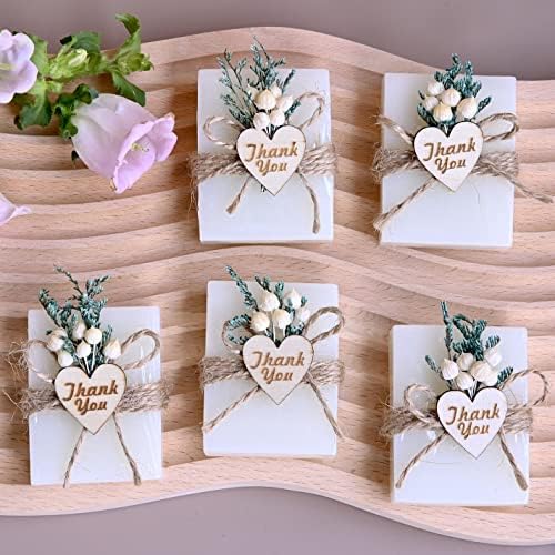 Set of 20 Scented Baby Shower Favors Handmade Soap