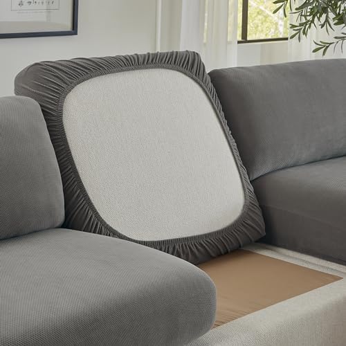 SureFit Stretch Pique Sectional Slipcovers