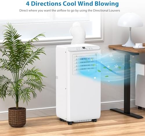 GAOMON 10000 BTU Portable AC Unit Quiet Operation with Remote Control