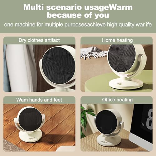 Maxmartt 2 In 1 Electric Space Heater Fan Combo 1200W