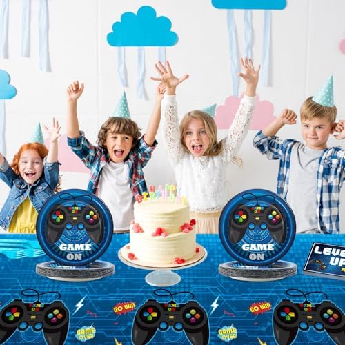 GISGFIM Video Game Party Supplies Set for 20 Guests