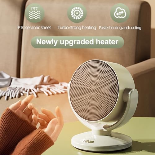Maxmartt 2 In 1 Electric Space Heater Fan Combo 1200W