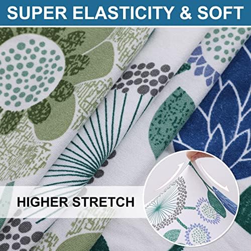 Smiry Printed Couch Cushion Covers Stretch Soft and Non-Slip