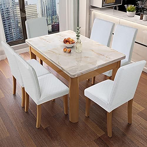 Genina Waterproof Chair Covers 4 PCS White