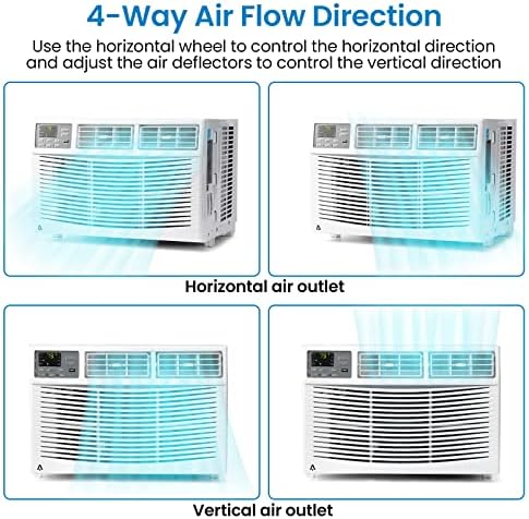 Acekool 8000 BTU Smart Window AC Unit