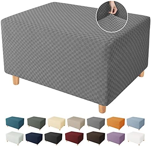 YEMYHOM Ottoman Cover Jacquard Design