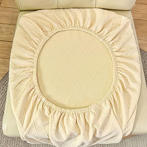 SoulFeel Set of 6 Lattice Chair Covers Champagne