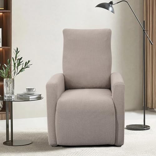 SearchI Recliner Slipcover 4 Piece Taupe
