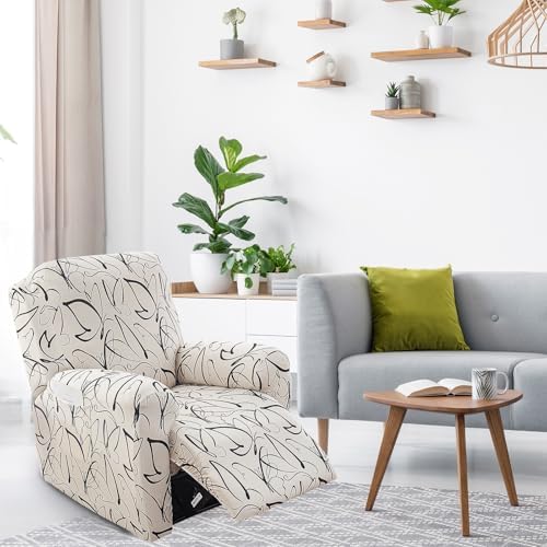 FUANGUI Recliner Chair Cover Set 4 Pieces
