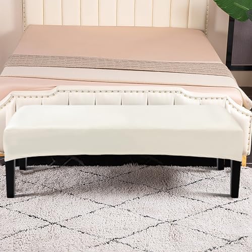 SearchI Waterproof Dining Bench Cover with Drawstrings