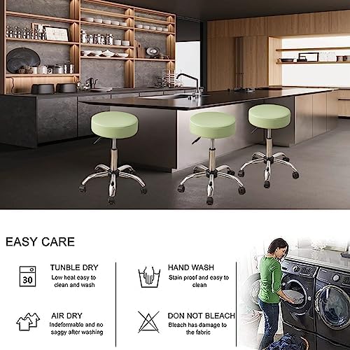 HAOYONG Round Bar Stool Covers Set of 4 1