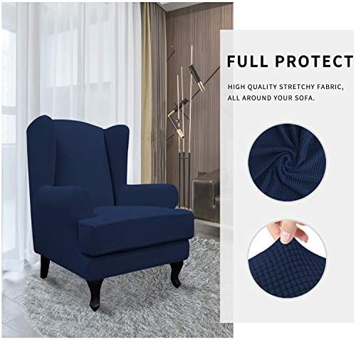 Easy-Going Stretch Wingback Sofa Slipcover 2-Piece Covers