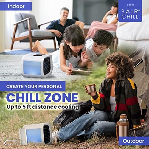 3AIR Chill Personal Air Cooler with LED Light