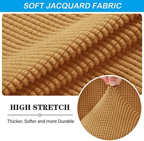 OBCREAT Ottoman Covers with Elastic Bottom