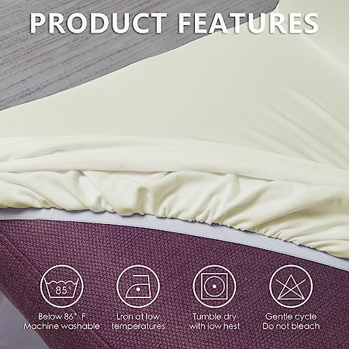 Molasofa Chair Covers Set of 2 Stretch Slipcovers with Skirt