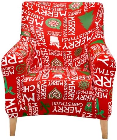 GOSTADY Printed Stretch Armchair Slipcover for Living Room