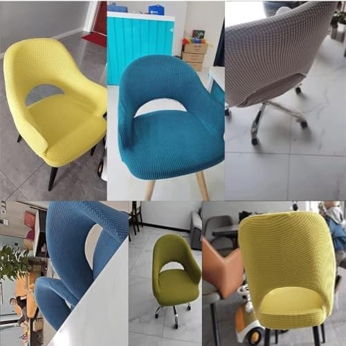 Tanghulu Set of 4 Dining Chair Covers with Wingback Arms