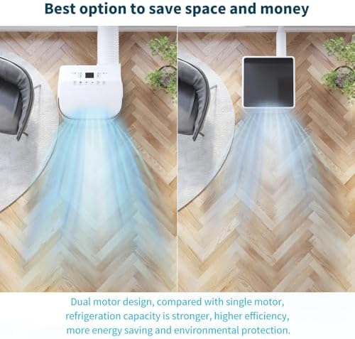 GAOMON 10000 BTU Portable AC with Fan and Dehumidifier