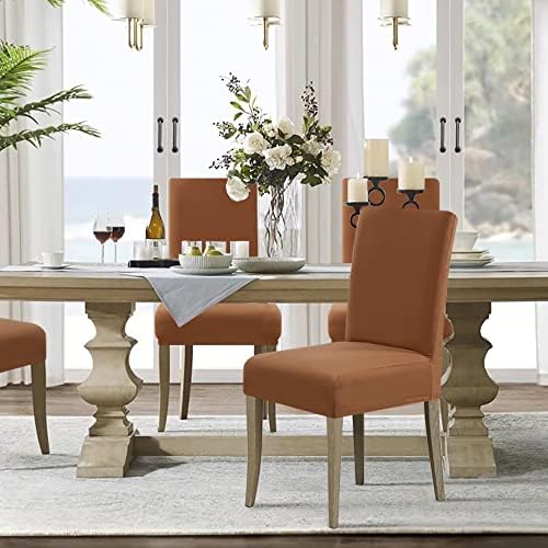 HVERSAILTEX Waterproof Dining Chair Covers Set of 4