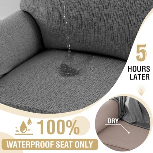 HVERSAILTEX Stretch Sofa Cover with Waterproof Protection