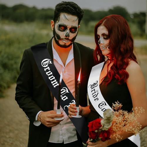 Bride to Be Sash and Groom to Be Sash Set