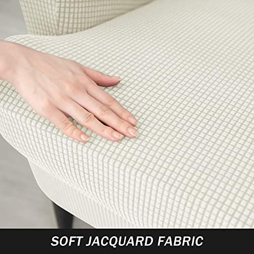 PENDEJATO Stretch Ottoman Covers White