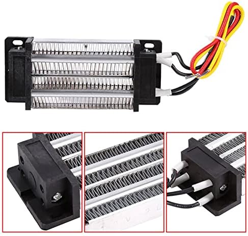 200W DC 12V PTC Ceramic Heater Insulated Thermostatic
