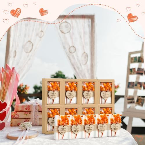 Demissle 30 Pcs Handmade Scented Soap Wedding Favors