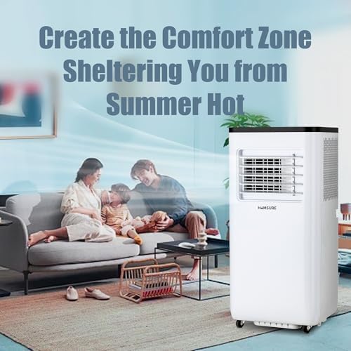 PhiloDeco 10000 BTU Portable AC Unit 400 Sq Ft With Remote Control