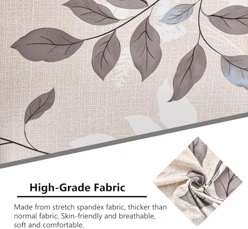 NILUOH 2-Piece Wingback Chair Slipcovers Stretch Spandex