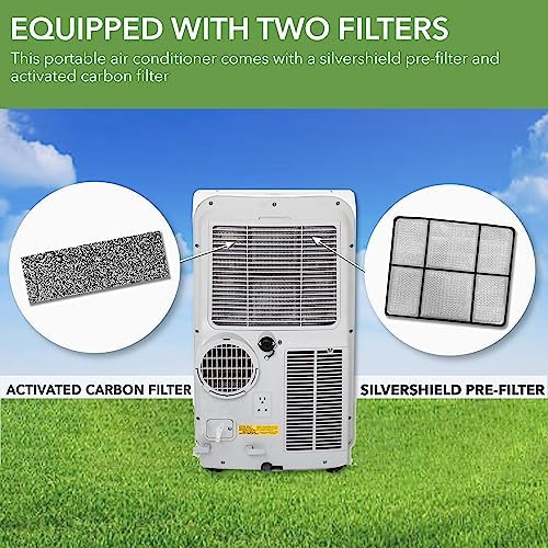 Whynter 14000 BTU Portable Air Conditioner with Heater and Fan