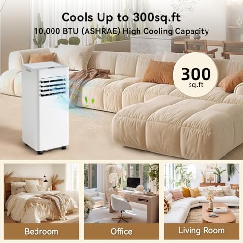 Breezestival 10000BTU Portable AC Unit with WiFi Control