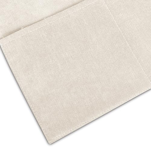 JIAHG Chenille Sofa Armchair Cover with Side Pockets